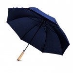 Paraguas automático con mango de madera de 8 paneles y Ø106 color azul marino vista 3
