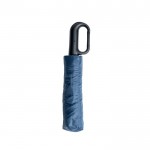 Paraguas plegable con mango estilo mosquetón de 8 paneles Ø100 color azul marino vista 1