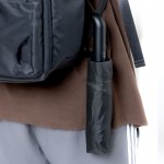 Paraguas plegable con mango estilo mosquetón de 8 paneles Ø100