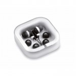 Auriculares baratos jack con caja color negro