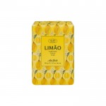 Jabón vegetal con aceite de coco fabricado en Portugal 160g color amarillo