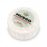 Jabón de afeitar de origen vegetal con extractos de coco 100g color verde tercera vista