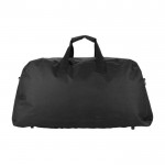 Bolsa de deporte con amplio bolsillo frontal y doble asas color negro primera vista