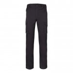 Pantalón multibolsillos unisex de algodón y poliéster 240 g/m2 color negro