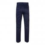 Pantalón multibolsillos unisex de algodón y poliéster 240 g/m2 color azul marino segunda vista
