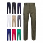 Pantalón multibolsillos unisex de algodón y poliéster 240 g/m2 varios colores
