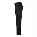 Pantalón laboral multibolsillos algodón y poliéster 200 g/m2 tercera vista