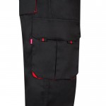 Pantalón laboral multibolsillos algodón y poliéster 200 g/m2 quinta vista