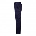 Pantalón laboral multibolsillos algodón y poliéster 200 g/m2 tercera vista