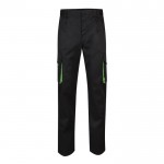 Pantalón laboral multibolsillos algodón y poliéster 200 g/m2