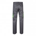 Pantalón laboral multibolsillos algodón y poliéster 200 g/m2 color verde segunda vista