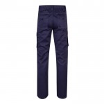 Pantalón de trabajo unisex con bolsillos 290 g/m2 color azul segunda vista