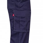 Pantalón de trabajo unisex con bolsillos 290 g/m2 color azul quinta vista