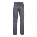Pantalón de trabajo unisex con bolsillos 290 g/m2 color gris segunda vista