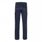 Pantalón de trabajo unisex con bolsillos 290 g/m2 color azul marino segunda vista