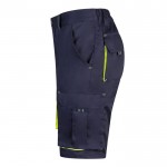 Bermudas elásticas para trabajo algodón y poliéster 240 /m2 tercera vista