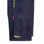 Bermudas elásticas para trabajo algodón y poliéster 240 /m2 quinta vista