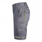 Bermudas elásticas para trabajo algodón y poliéster 240 /m2 tercera vista
