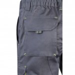 Bermudas elásticas para trabajo algodón y poliéster 240 /m2 sexta vista