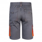 Bermudas elásticas para trabajo algodón y poliéster 240 /m2 segunda vista