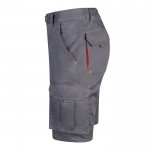 Bermudas elásticas para trabajo algodón y poliéster 240 /m2 tercera vista