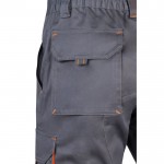 Bermudas elásticas para trabajo algodón y poliéster 240 /m2 sexta vista