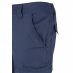 Pantalón de trabajo unisex con reflectantes 240 g/m2 color azul marino octava vista