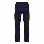 Pantalón laboral unisex bicolor en algodón y poliéster 240 g/m2 segunda vista