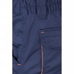 Pantalón laboral unisex bicolor en algodón y poliéster 240 g/m2 septima vista
