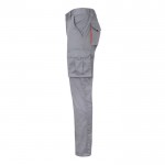 Pantalón laboral unisex bicolor en algodón y poliéster 240 g/m2 tercera vista