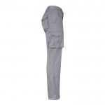 Pantalón laboral unisex bicolor en algodón y poliéster 240 g/m2 cuarta vista