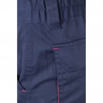 Pantalón laboral unisex bicolor en algodón y poliéster 240 g/m2 septima vista