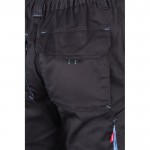 Pantalón laboral unisex bicolor en algodón y poliéster 240 g/m2 sexta vista