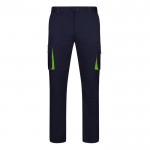 Pantalón laboral unisex bicolor en algodón y poliéster 240 g/m2