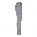 Pantalón laboral unisex bicolor en algodón y poliéster 240 g/m2 cuarta vista