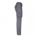 Pantalón laboral unisex bicolor en algodón y poliéster 240 g/m2 cuarta vista
