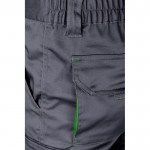 Pantalón laboral unisex bicolor en algodón y poliéster 240 g/m2 septima vista