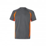 Camiseta técnica de trabajo en ojo de pájaro 160 g/m2 color naranja