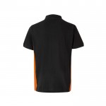Polo de trabajo de piqué bicolor de manga corta 180 g/m2 segunda vista