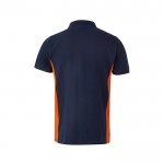 Polo de trabajo de piqué bicolor de manga corta 180 g/m2 segunda vista