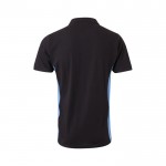 Polo de trabajo de piqué bicolor de manga corta 180 g/m2 segunda vista