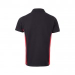 Polo de trabajo de piqué bicolor de manga corta 180 g/m2 segunda vista