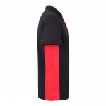 Polo de trabajo de piqué bicolor de manga corta 180 g/m2 tercera vista