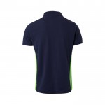 Polo de trabajo de piqué bicolor de manga corta 180 g/m2 segunda vista