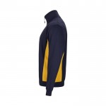 Jersey de felpa laboral bicolor en algodón y poliéster 260 g/m2 tercera vista