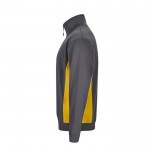 Jersey de felpa laboral bicolor en algodón y poliéster 260 g/m2 tercera vista