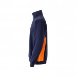 Jersey de felpa laboral bicolor en algodón y poliéster 260 g/m2 tercera vista