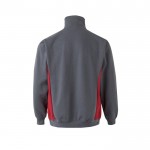 Jersey de felpa laboral bicolor en algodón y poliéster 260 g/m2 segunda vista