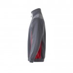 Jersey de felpa laboral bicolor en algodón y poliéster 260 g/m2 tercera vista