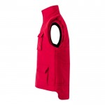 Chaleco multibolsillos acolchado de poliéster de 220 g/m2 color rojo tercera vista